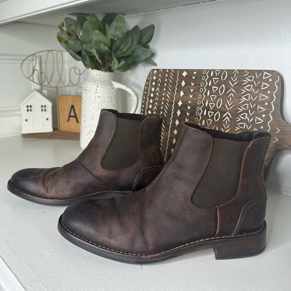 Wolverine Brown Leather Men's Boots - Picture 1 of 9